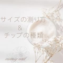 サイズの測り方 ꕤ チップの種類 - メルカリ