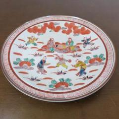 大皿 色絵 赤絵 童 中国 角福 銘 中華 あそび 窯傷 m68367028502_1.jpg?1747669688
