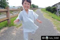 ノんさん専用☆かぶり甚平110サイズ、2着分のサムネイル