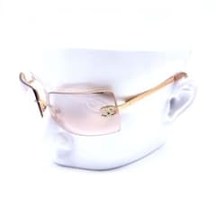 CHANEL シャネル 4092-B ラインストーン サングラス ココマーク - メルカリ