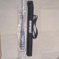 【新品　未使用】marucci 軟式野球バット 80cm　青ワニクラッシャーのサムネイル