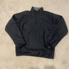 UNDER ARMOUR ネイビー ハーフジップ トレーナー SM 即購入可能のサムネイル