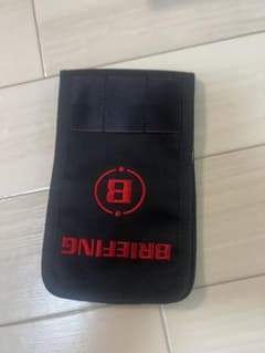 BRIEFING ヤーテージブックカバー　黒のサムネイル