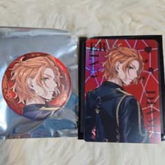 ツイステ5周年 ケイト 缶バッジ&オーロラカード ブレイジングジュエル