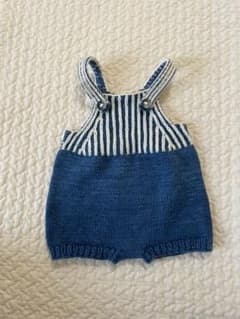 最終お値下げ中！美品　ニットロンパース　mishaandpuffのサムネイル