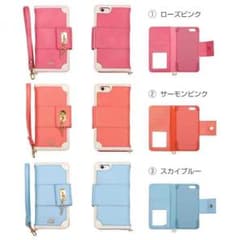 iphone6  6Sケース  手帳型 ミラー付のサムネイル