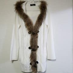 CECIL Mc BEE ファー付きカーディガンのサムネイル