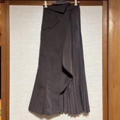 snidel プリーツ切り替えロングスカート ダークブラウンのサムネイル