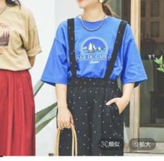 studio clip スーベニアロゴＴシャツ　ブルーのサムネイル