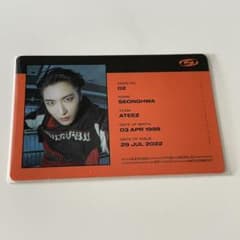 ateez ソンファ　トレカ　IDカードのサムネイル