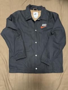 NIKE コーチジャケット ブラックのサムネイル