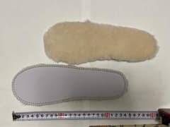 ボア素材 インソール 中敷き 防寒 冷え対策のサムネイル
