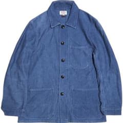 GAIJIN MADE 刺し子 ドビー カバーオール サイズ3 インディゴ 染め