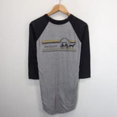70's vintage NEW ORLEANS ラグラン 長袖Tシャツ　レトロのサムネイル