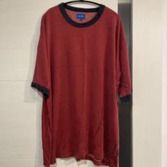 BEAMS ビームス リンガーTシャツ レッド Lのサムネイル