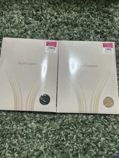 LEGMAKING SYMMETRY 着圧ストッキング ブラック＆シアーベージュ