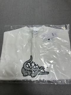 LACOSTE ゴジラ コラボ Tシャツ ホワイトのサムネイル