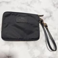 Felisi フェリージ プルーム・スクエアポーチ 黒 - メルカリ