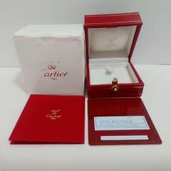 希少 Cartier カルティエ アクセサリー ボックス スエード ケース 2段 希少 Cartier カルティエ アクセサリー ボックス スエード ケース 2段