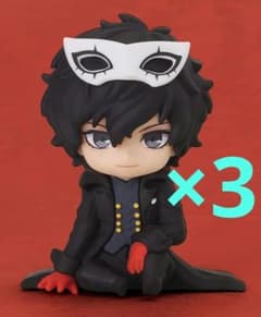 ペルソナ5　ジョーカー　雨宮蓮　ねんどろいどぷらす　フィギュア　ラバーマスコット