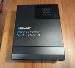 RENOGY 24V 3000W パワコン ハイブリッドソーラーインバーター - メルカリ