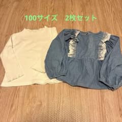 女の子　長袖　100サイズ　2枚セット