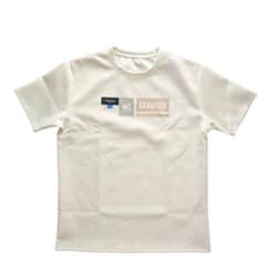 メンズTシャツ 3XL ホワイト 高見え ポンチ素材のサムネイル