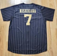 オリックスバファローズ　西川龍馬　サードユニフォーム　プロコレクションO（XL） 未使用】オリックス・バファローズ 西川龍馬 サードユニフォーム L