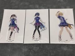 아이돌 마스터 샤이니 컬러즈 아크릴 스탠드 3종 세트 로손 한정
