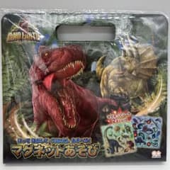 [新品未開封] 恐竜マグネットあそびはってはがしてくりかえしあそべるディノアースのサムネイル