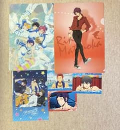 ハイスピード　松岡凛　手紙 Free! ハイスピード 特典 クリアファイル 松岡凛 七瀬遙 橘真琴 - メルカリ