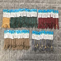 特価‼️ ① YKK 玉付きファスナー   10cm  50本のサムネイル