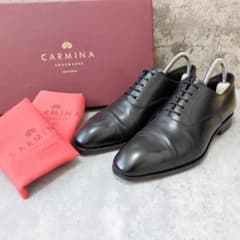 CARMINA ストレートチップ キャップトゥ レザー 80236 25cm CARMINA ストレートチップ キャップトゥ レザー 80236 25cm - メルカリ