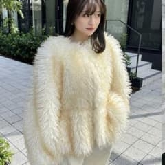 RAMONA PEPURAMU COAT bibiy ファー コート bibiy ファーコート RAMONA PEPURAMU COAT - メルカリ