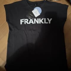 FRANKLY ノースリーブ Tシャツ 黒
