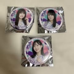 乃木坂46 11周年バースデーライブピンバッジセット 賀喜遥香　小川彩　北川悠理のサムネイル