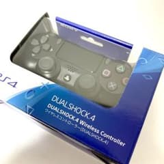 【新品】純正 DUALSHOCK4　デュアルショック4  jet Blackのサムネイル