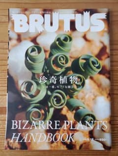 BRUTUS ブルータス  珍奇植物　2015年のサムネイル