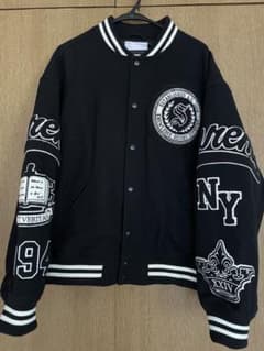 O*G様 supreme_スタジャン_24FW_黒_ブラック O*G様 supreme_スタジャン_24FW_黒_ブラック - メルカリ