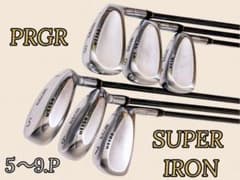 PRGR SUPER IRON UT100/150 5～9.P 6本 M-40 PRGR SUPER IRON UT100/150 5～9.P 6本 M-40 - メルカリ