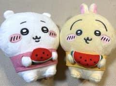 ちいかわ エニマイくじ 夏の思い出　ハチワレ　うさぎ　2個セットのサムネイル