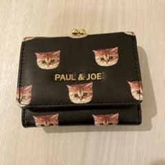 ポール&ジョー　折りたたみ財布　黒