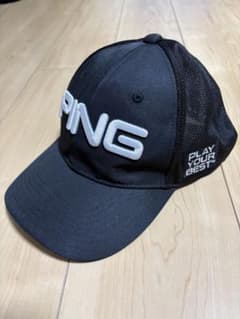 Thumbnail of PING 黒 メッシュバックキャップ