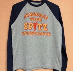 Spitz スピッツ あまったれツアー2005 ベースボールTシャツS グレー