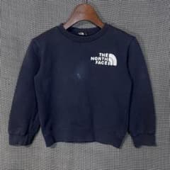 THE NORTH FACE キッズ120 刺繍ロゴ スウェット ノースフェイス