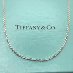ティファニー チェーン ネックレス シルバー 925 41cm 1mm - メルカリ