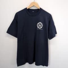 ゆるだぼXL！FIRE DEPT 消防署 Tシャツ 紺 ストリート アメカジのサムネイル