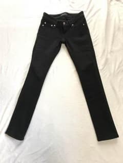 moussyブラックパンツ♡24インチマウジーのサムネイル