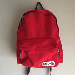 OUTDOOR  リュック 赤のサムネイル