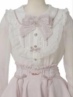 459)【タグ付新品】LIZLISA シアレースリボンスリーブブラウス - メルカリ